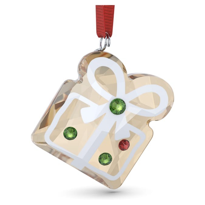 Swarovski Holiday Cheers Gingerbread Present Ornament