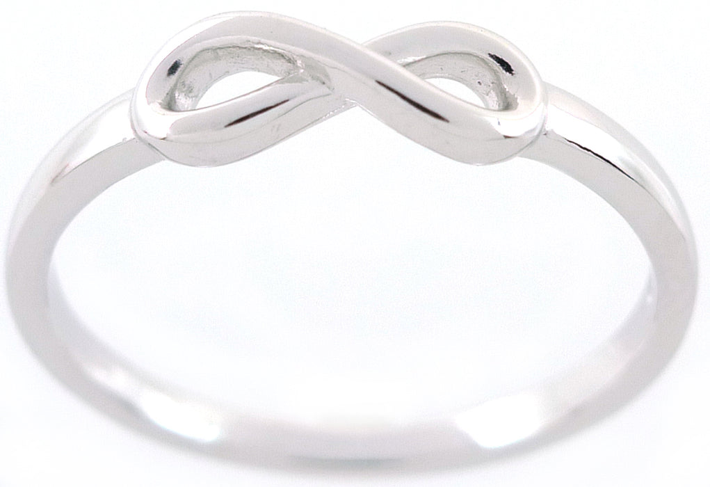 Casablanca Silver Infinity Ring