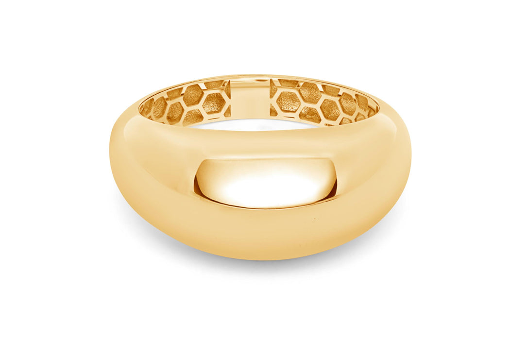 Yellow Gold Domed Ring