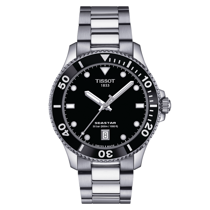 Tissot Seastar 1000: Silver