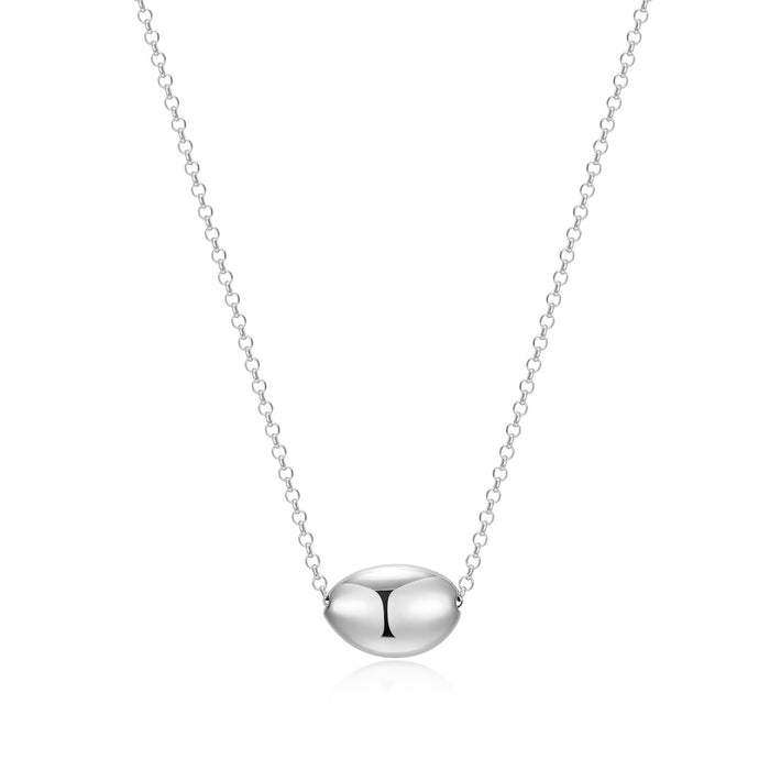 Casablanca 1.2mm Pebble Sterling Silver Necklace