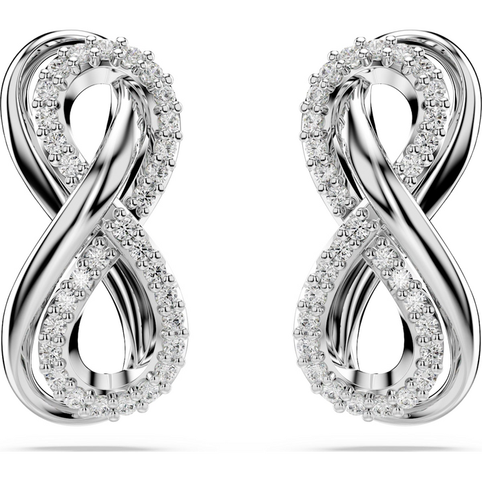 Swarovski Hyperbola Infinity Stud Earrings