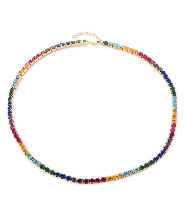 Casablanca Multi-Coloured CZ Tennis Bracelet