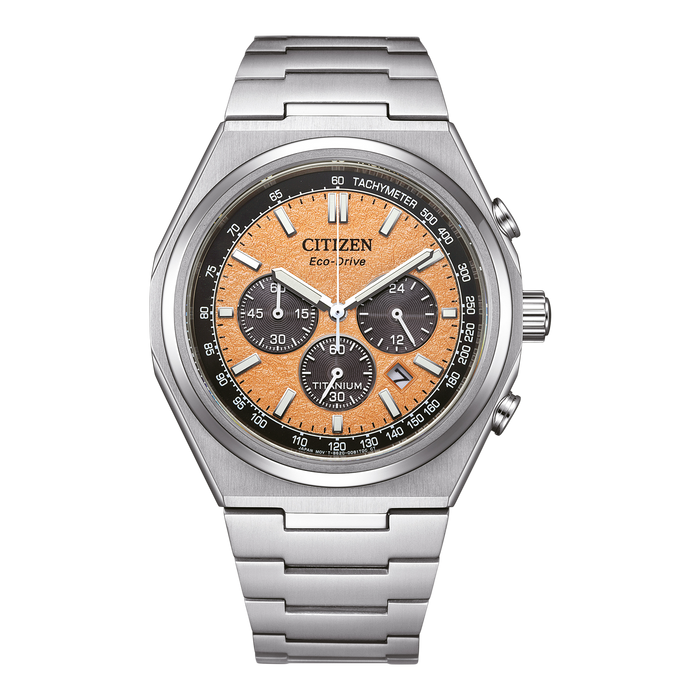 Citizen Men's Forza Chrono Watch: Salmon Dial