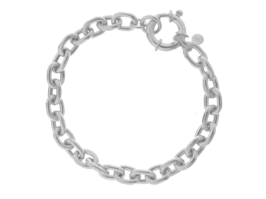 Casablanca Sterling Silver Link Bracelet