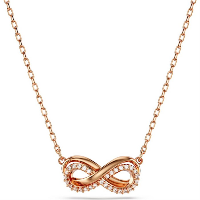 Swarovski Hyperbola Rose Infinity Necklace