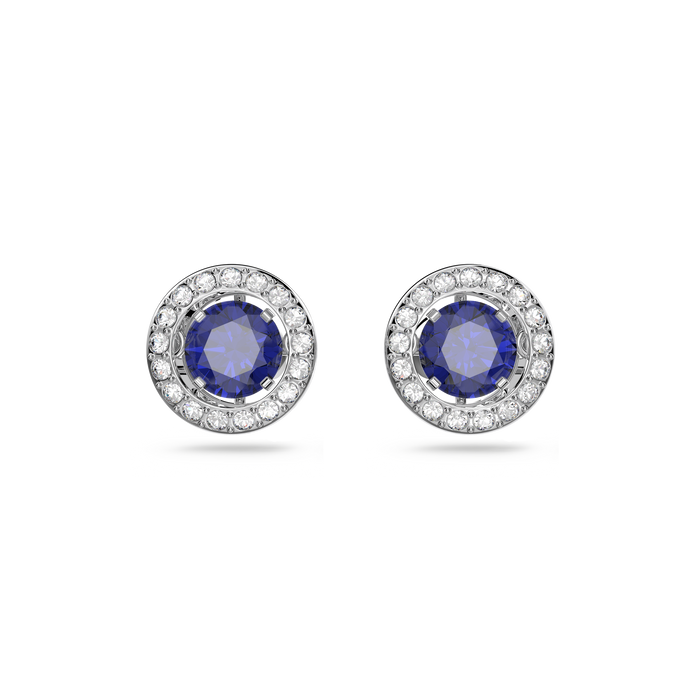 Swarovski Sparkling Blue Stud Earrings