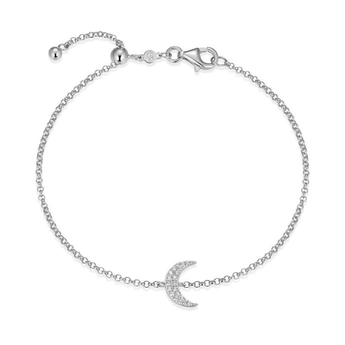 Monte Luna Silver Moon Bracelet