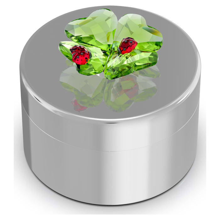 Swarovski Idyllia Clover & Ladybug Decorative Figurine Box