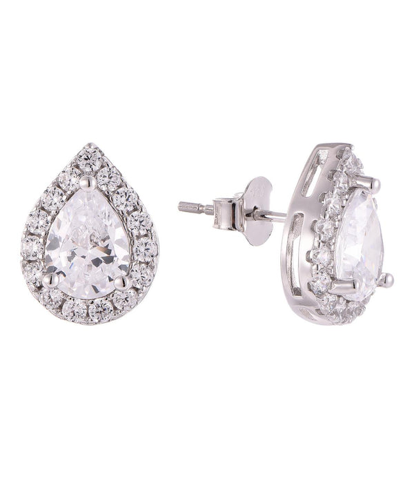 Casablanca Pear Cut CZ Earrings