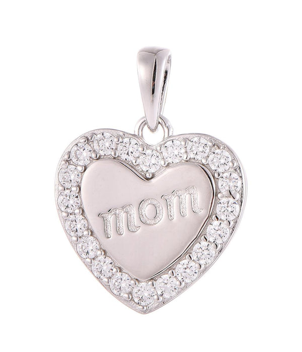 Casablanca Mom Heart Necklace