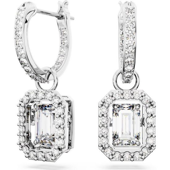 Swarovski Millenia Crystal Drop Hoop Earrings