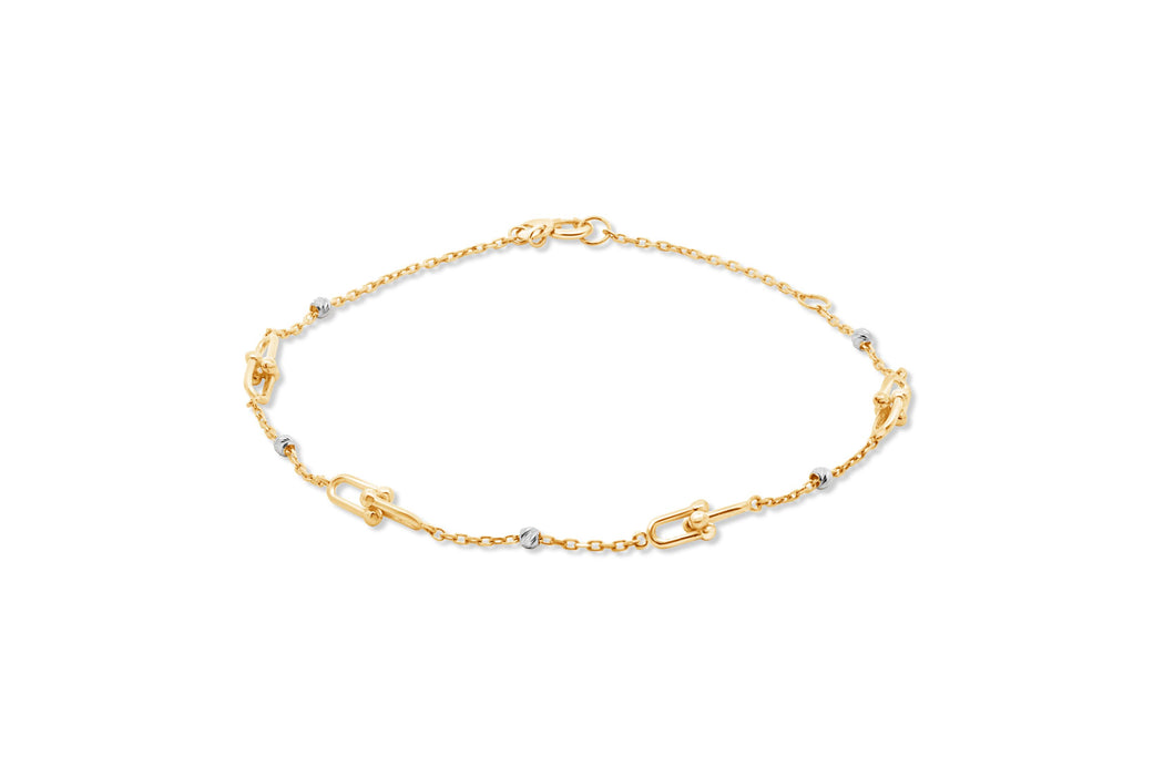 Yellow Gold Fancy Link Bracelet