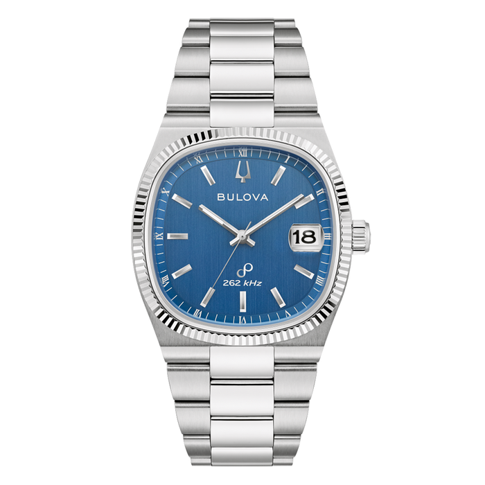 Bulova Super Seville Watch: Blue Dial