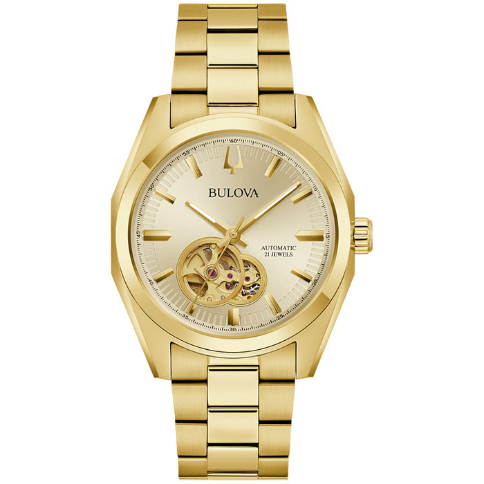 Bulova Surveyor Gold Tone Watch