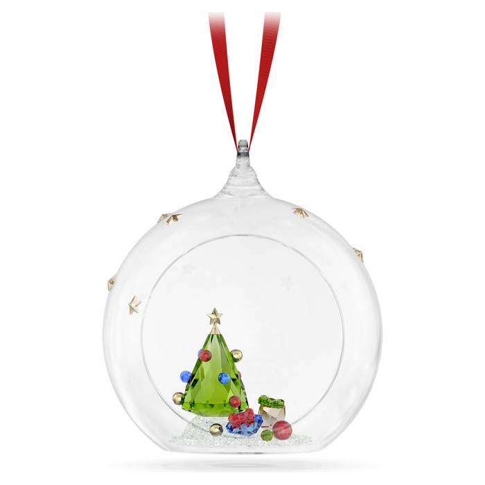 Swarovski Holiday Cheer Christmas Tree & Gift Ball Ornament