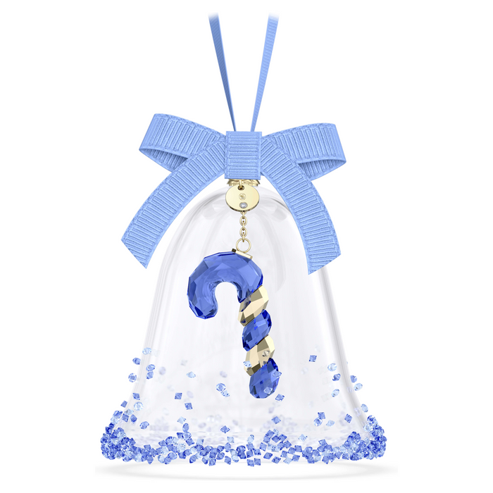 Swarovski Holiday Cheer Dulcis Ball Ornament: Blue