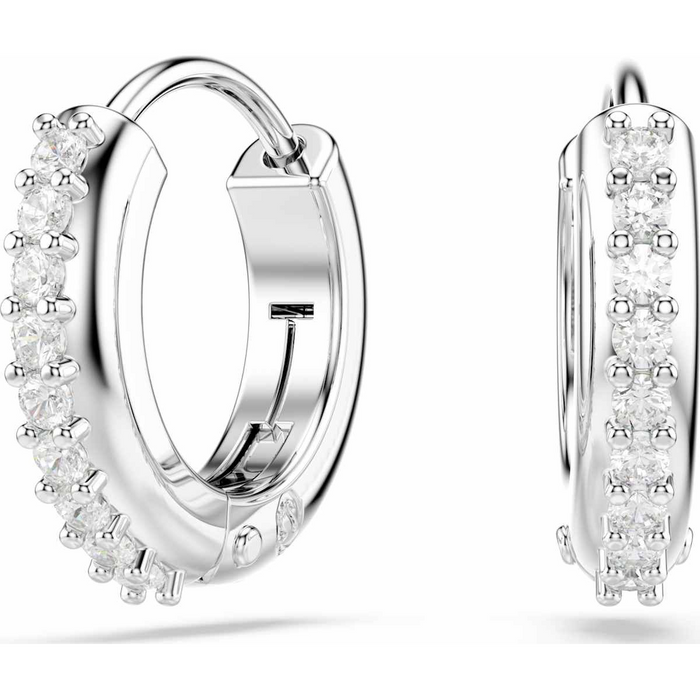 Swarovski Matrix Crystal Hoop Earrings