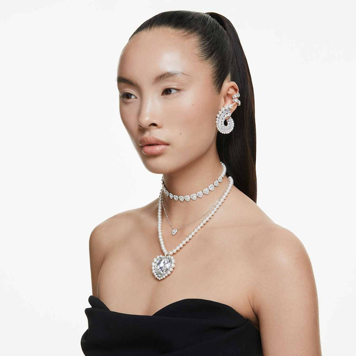Ariana Grande Swarovski Heart Choker Necklace