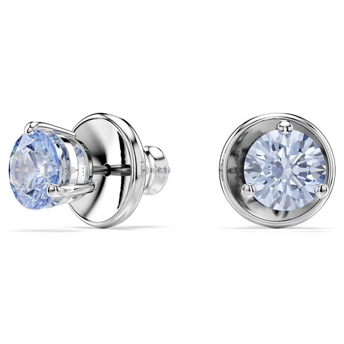 Swarovski Blue Crystal Stud Earrings