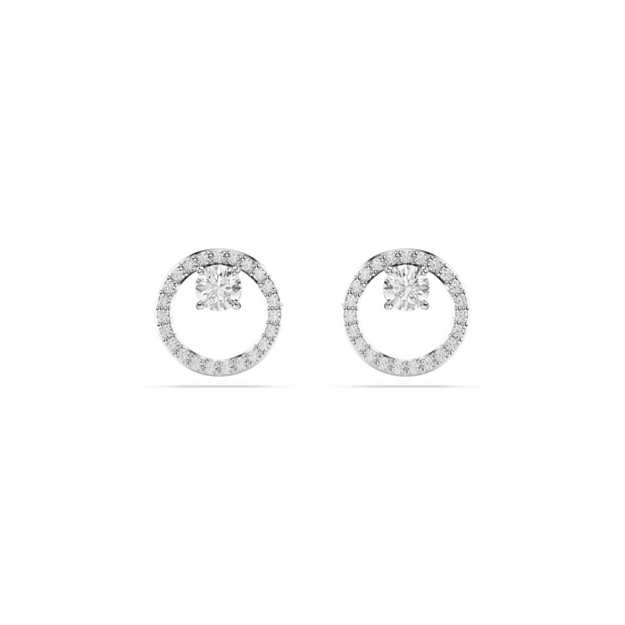 Swarovski Constella Silver Stud Earrings