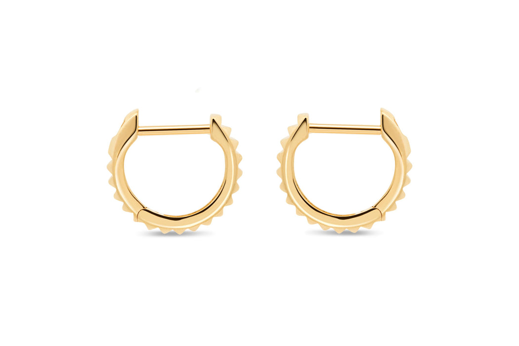 10KT Yellow Gold Hoop Earrings