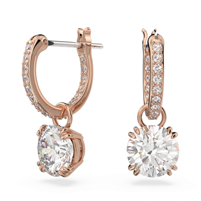 Swarovski Constella Crystal Hoop Earrings