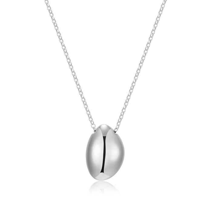 Casablanca Sterling Silver Pebble Necklace