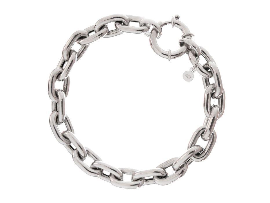 Casablanca Sterling Silver Link Bracelet