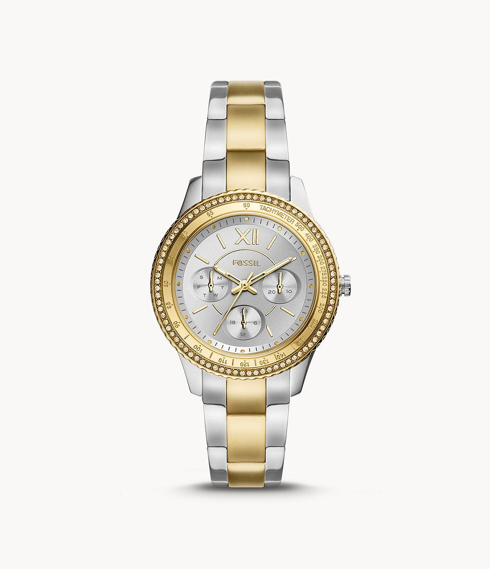Fossil stella watch silver store