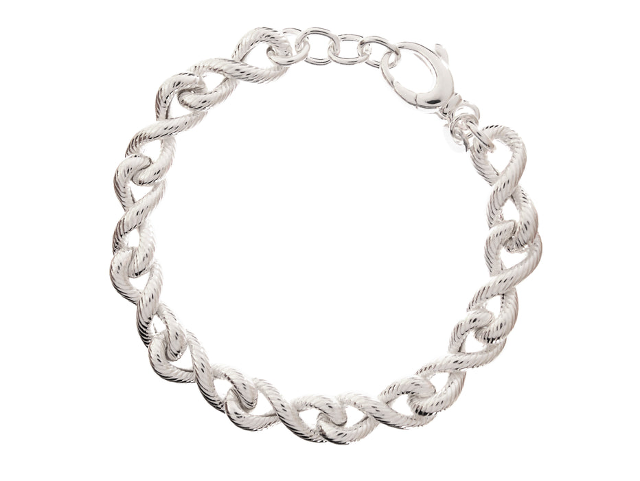 Casablanca Sterling Silver Twist Bracelet