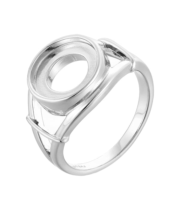 Casablanca Pop Take Notice Sterling Silver Ring