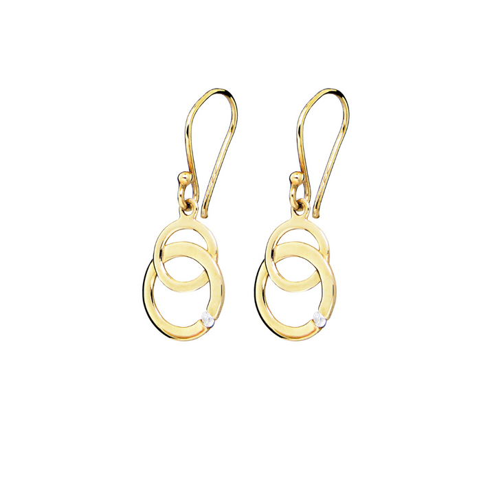 Casablanca Eternal Unity Hook Earrings