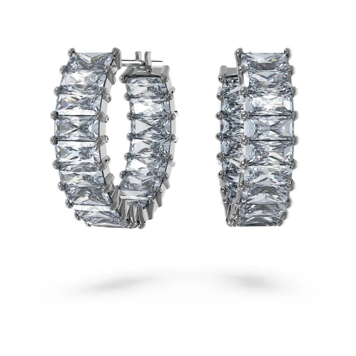 Swarovski Matrix Hoop Earrings