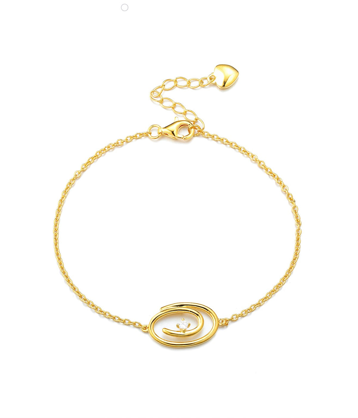 Swirl Bracelet: Gold — Bogart's Jewellers